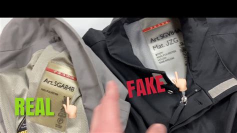 how to spot fake prada jacket|prada clothes look alike.